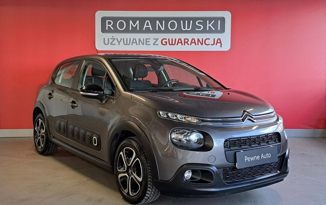 Citroen C3 cena 49900 przebieg: 57493, rok produkcji 2019 z Kraków małe 407